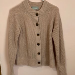 Everlane Alpaca Cardigan- Muted Pink